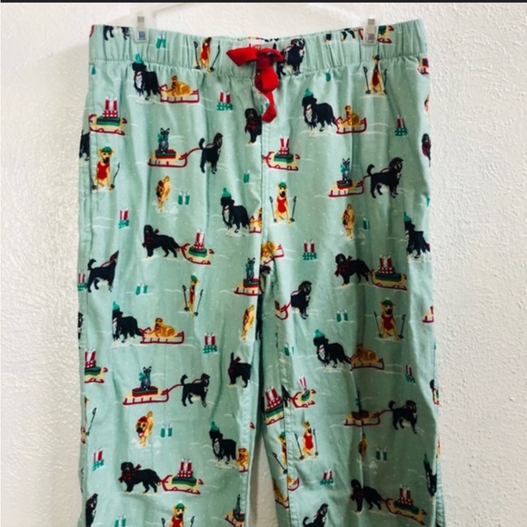 Lands End W Large - Tall Christmas PJ pants - Picture 1 of 9